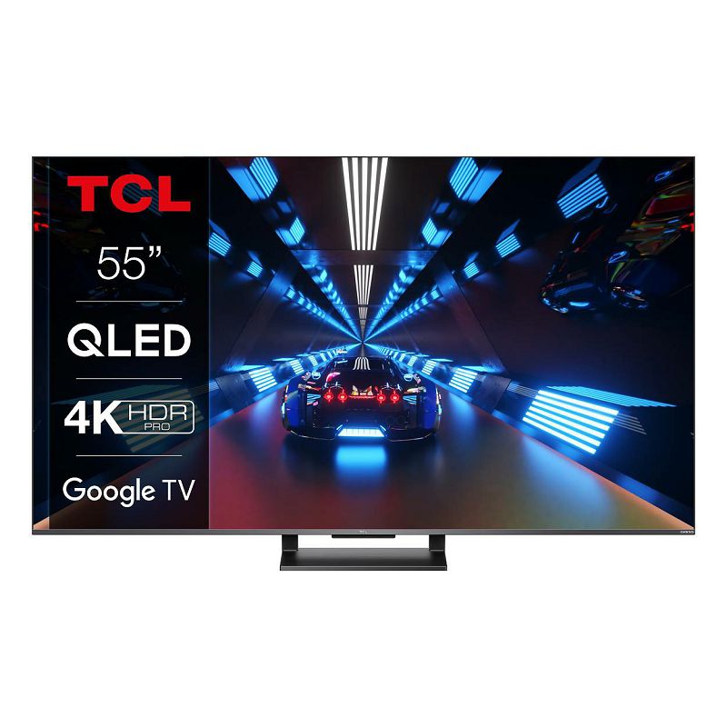 Televizor TCL QLED TV 55" 55C735, Google TV