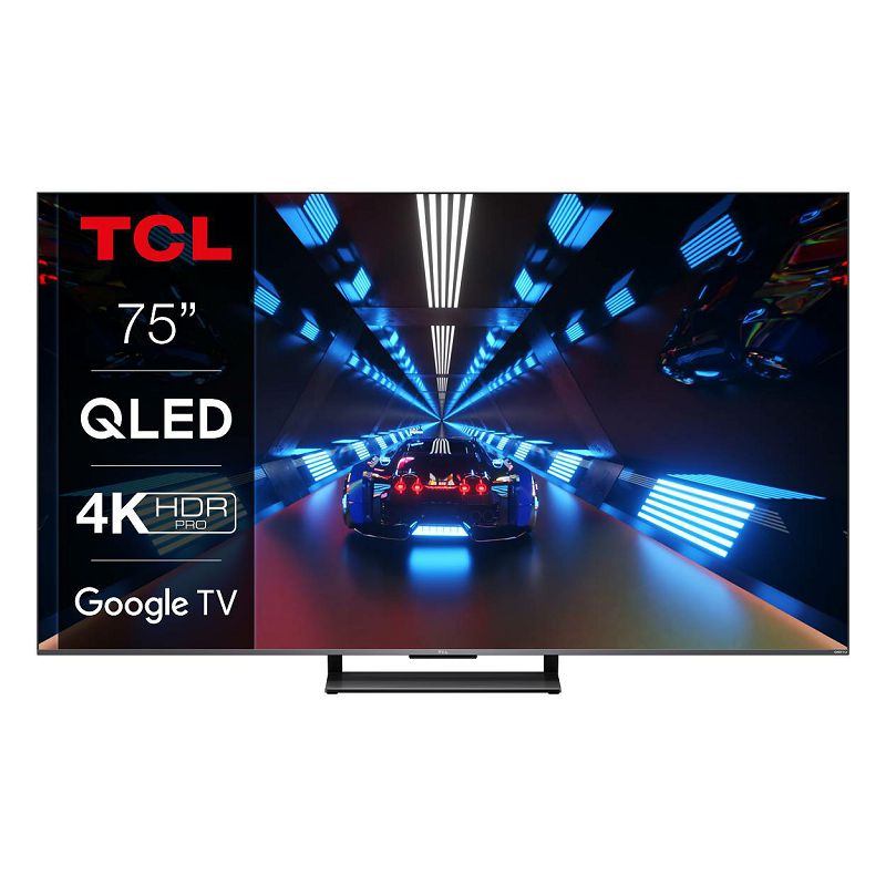 Televizor TCL QLED TV 75" 75C735, Google TV