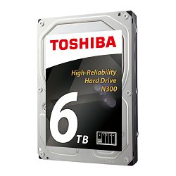 Toshiba N300 6TB, 128MB, 7200rpm, NAS