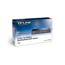 TP-Link TL-SF1016DS,16-port 10/100 switch