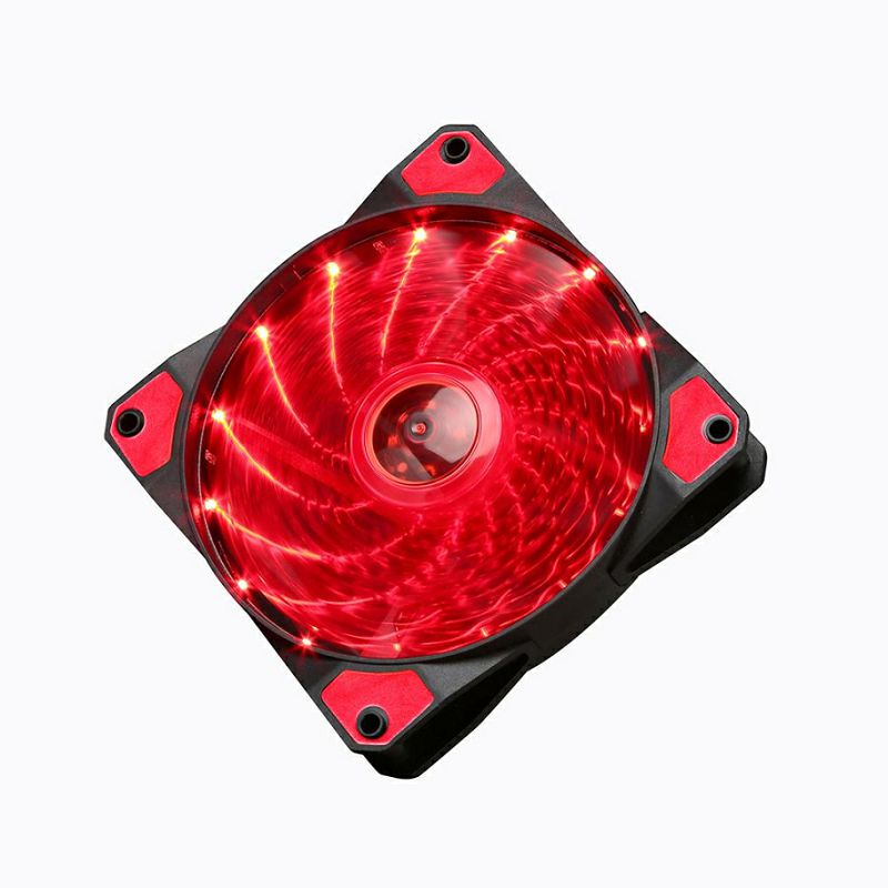 Ventilator MARVO FN-10RD LED, crvena