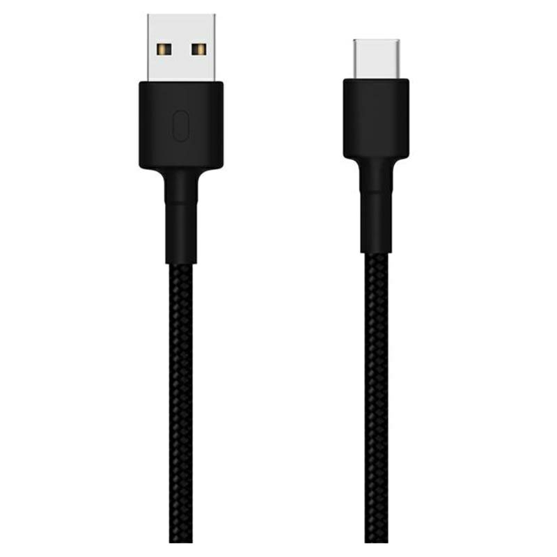 Xiaomi Mi Braided USB Type-C Cable 100cm, crni