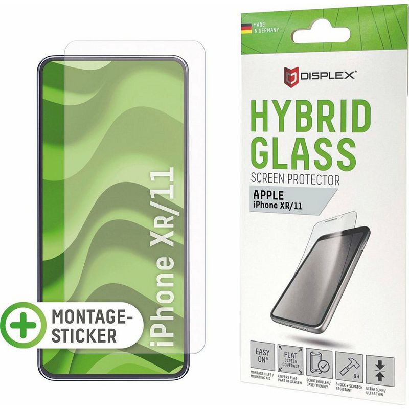 Zaštitno staklo DISPLEX Hybrid Glass Apple iPhone XR/11 (01160)