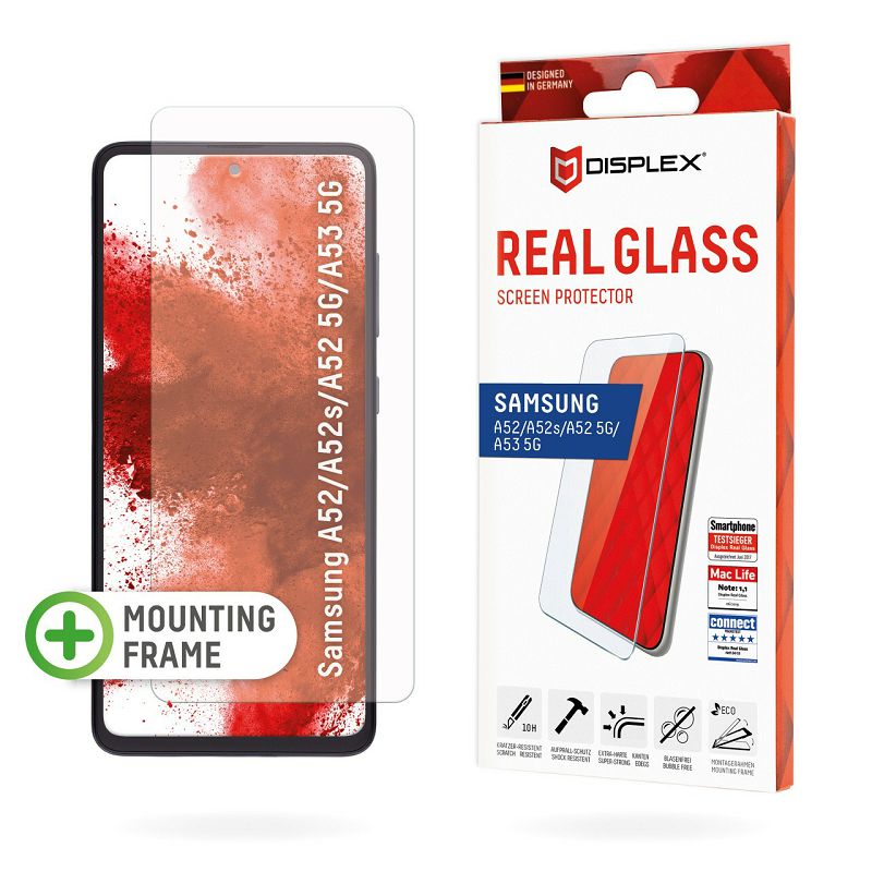 Zaštitno staklo DISPLEX Real Glass 2D za Samsung Galaxy A52/A52 5G/A52s 5G (01389)