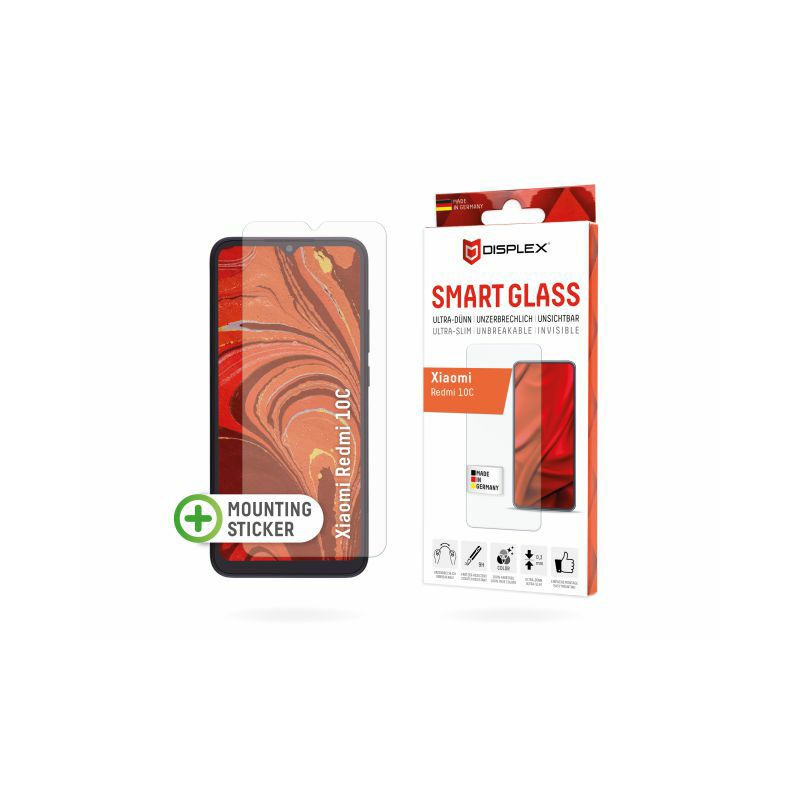 Zaštitno staklo DISPLEX Smart Glass za XIAOMI Redmi 10C  (01693)