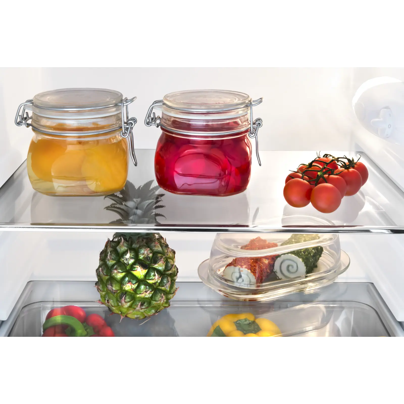 Amica hladnjak KS15614S A++ kombinirani retro crni (1171098) - slika 7