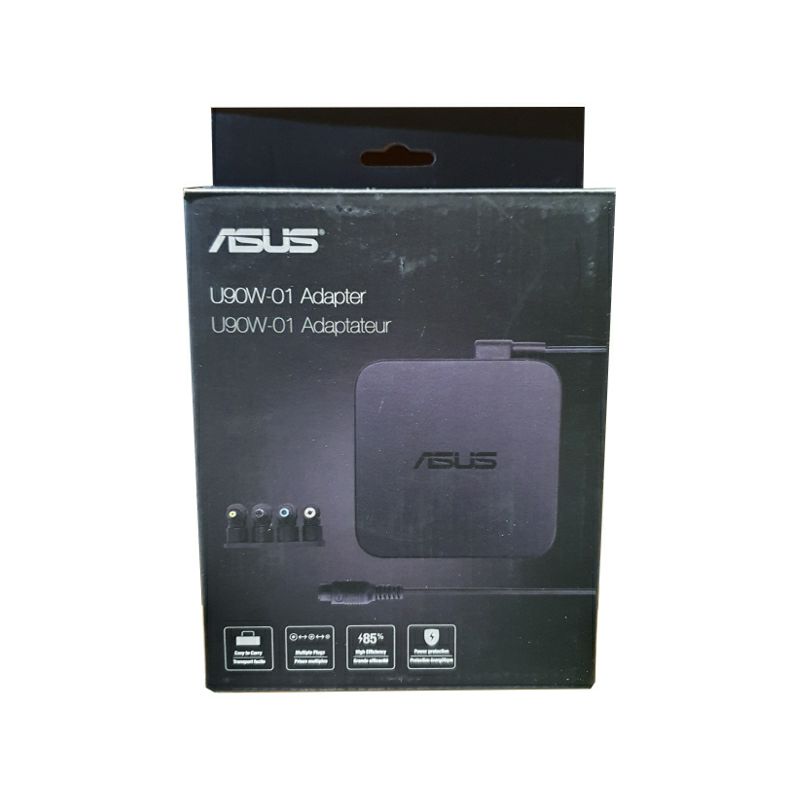 Адаптер питания сетевой asus u90w 01 90 вт совместимость ноутбук переходники 4