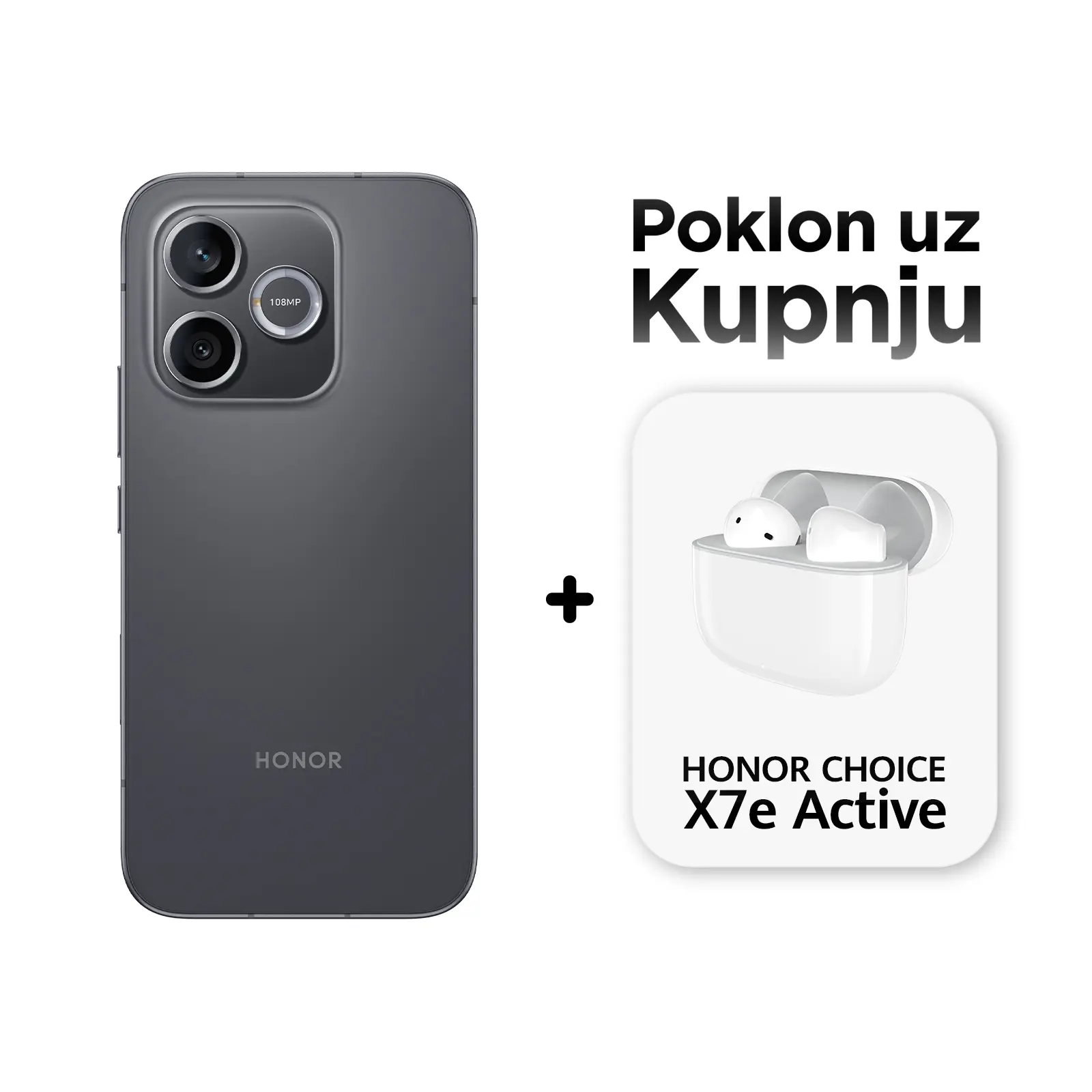 HONOR 600 Lite 5G DS 8 GB 256GB Velvet Black + POKLON - slika 1