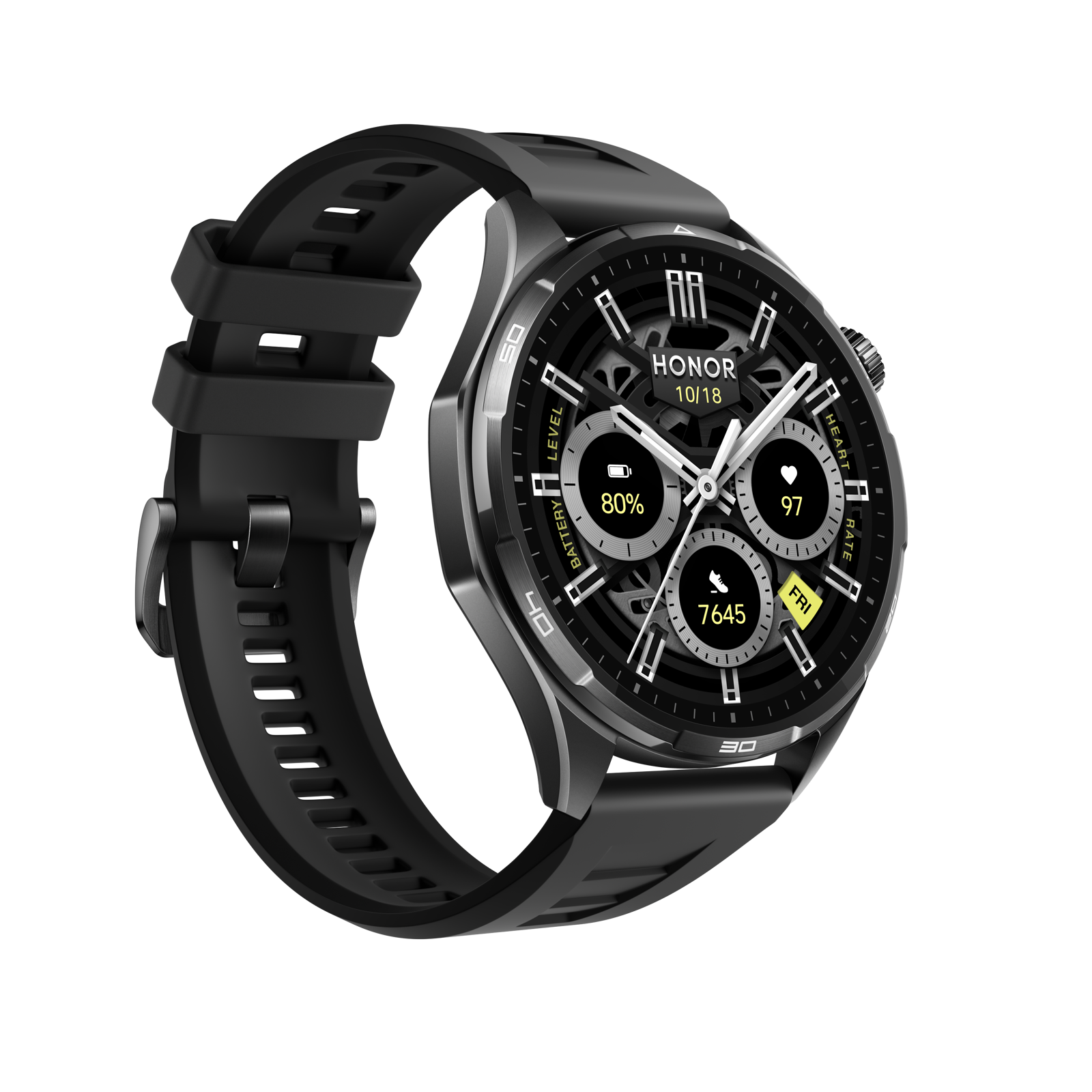 HONOR Watch 6 Shadow Black - slika 3