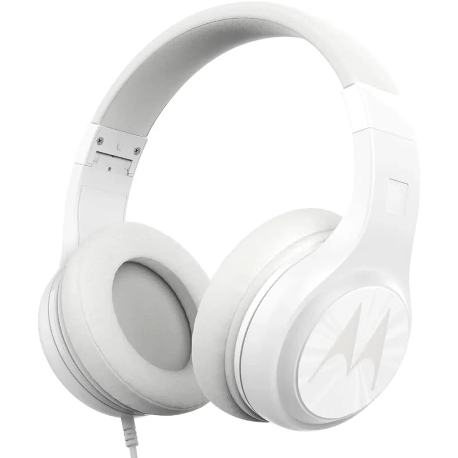 Motorola Headphones Pulse 120 Bass, White, wired over ear - slika 1