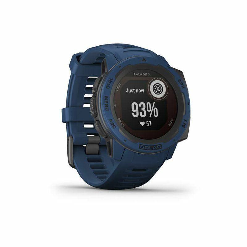 garmin instinct solar tidal blue