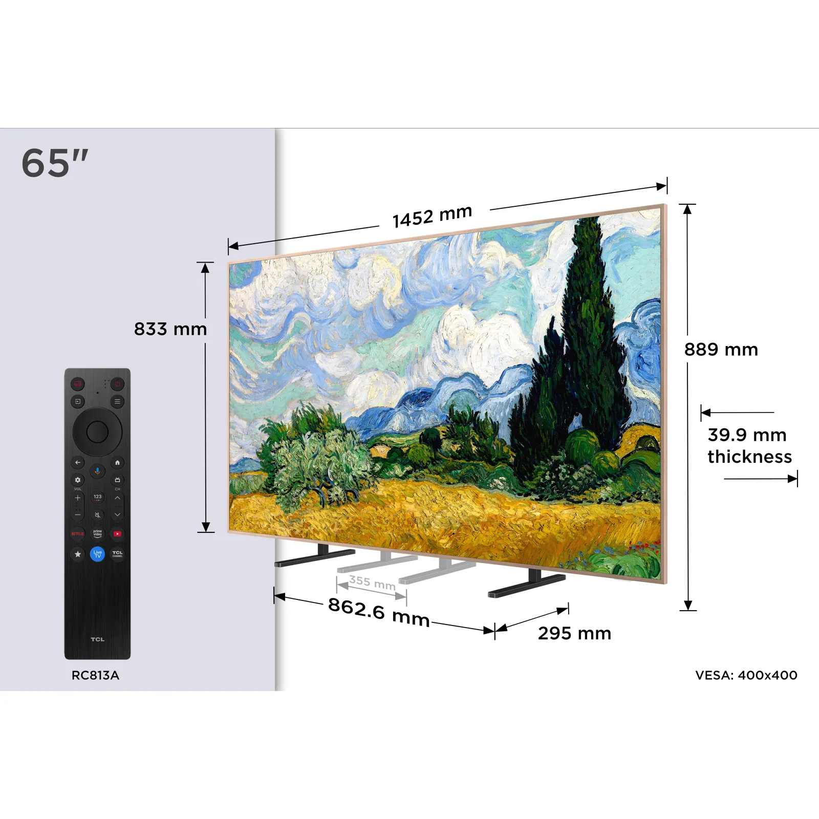 TCL NXTVISION TV 65" 65A400 PRO Google TV - slika 5