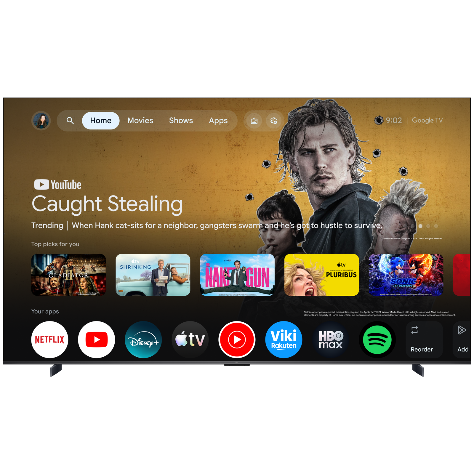 TCL QD-Mini LED TV 98" 98P8L Google TV - slika 4