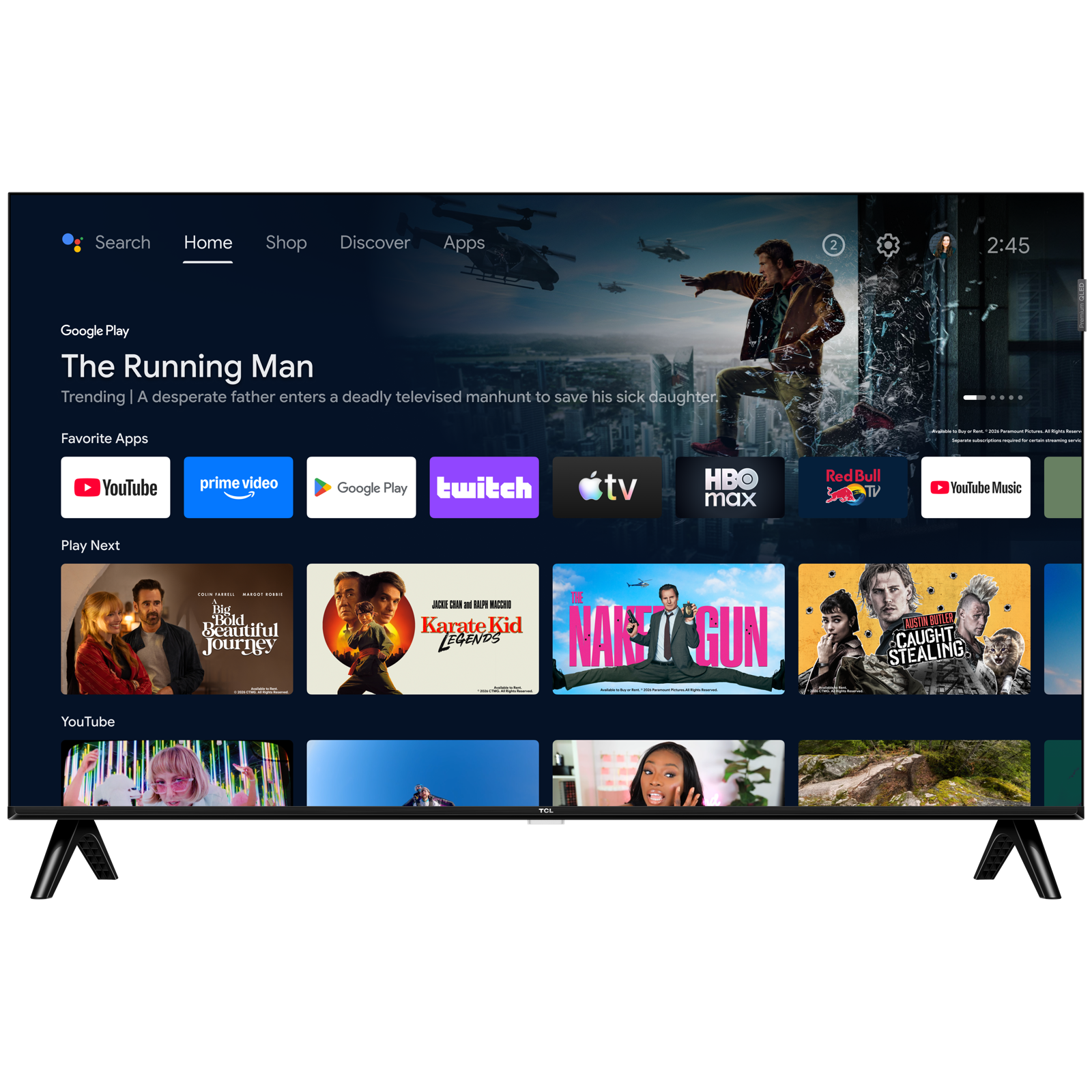 TCL QLED TV 32" 32S5L FHD Android TV - slika 4