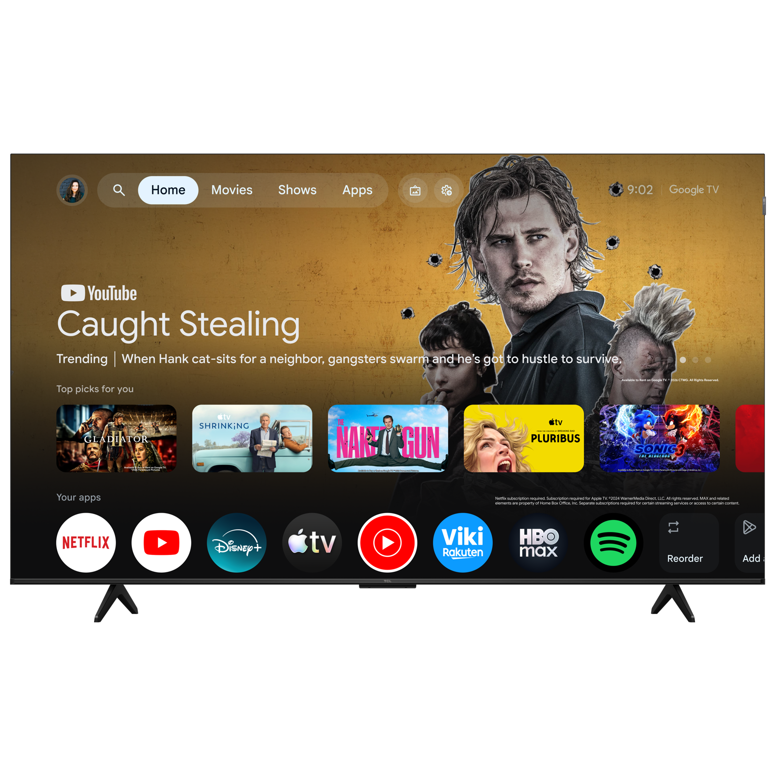 TCL QLED TV 75" 75P7L Google TV - slika 4