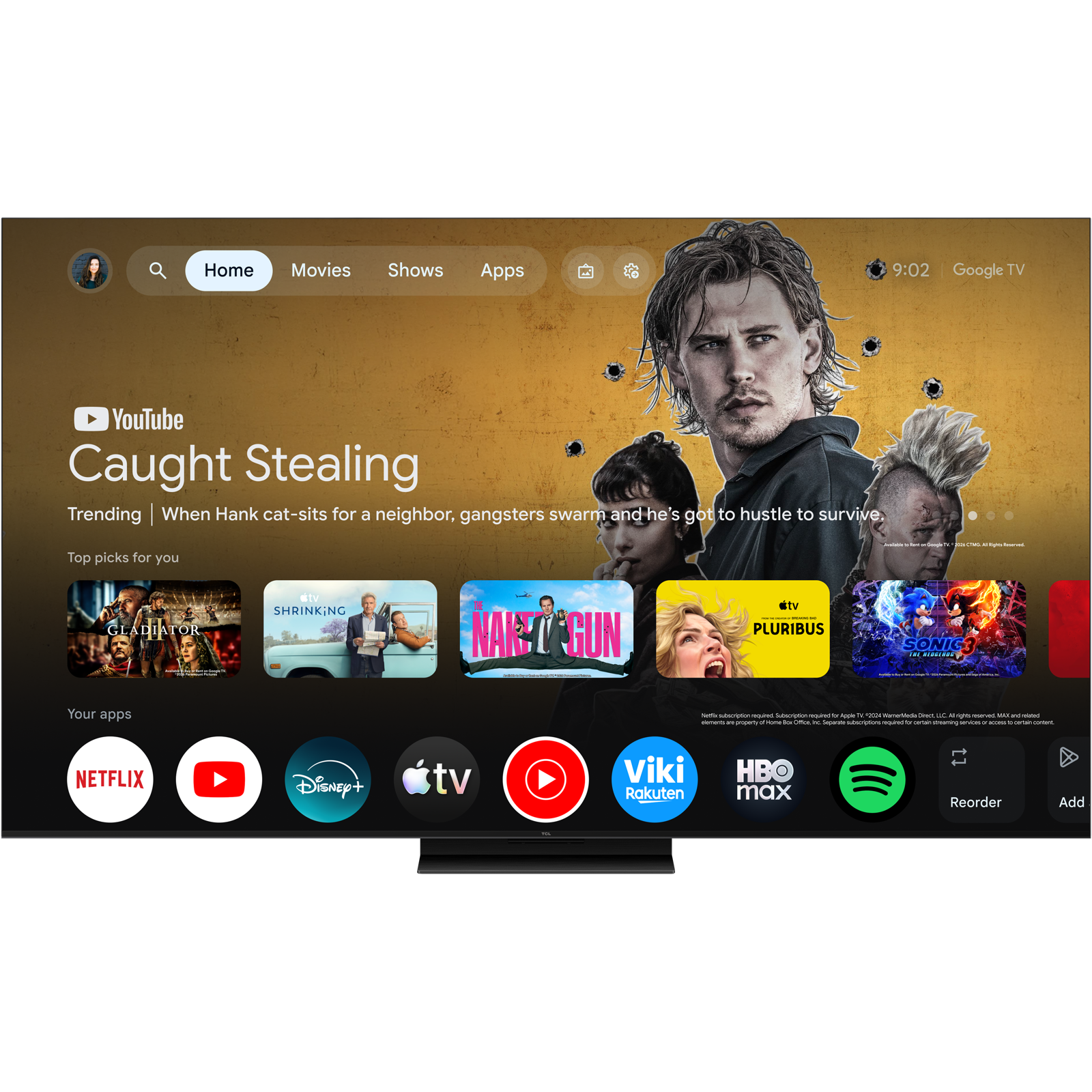TCL RGB Mini-LED TV 65" 65RM7L Google TV - slika 4