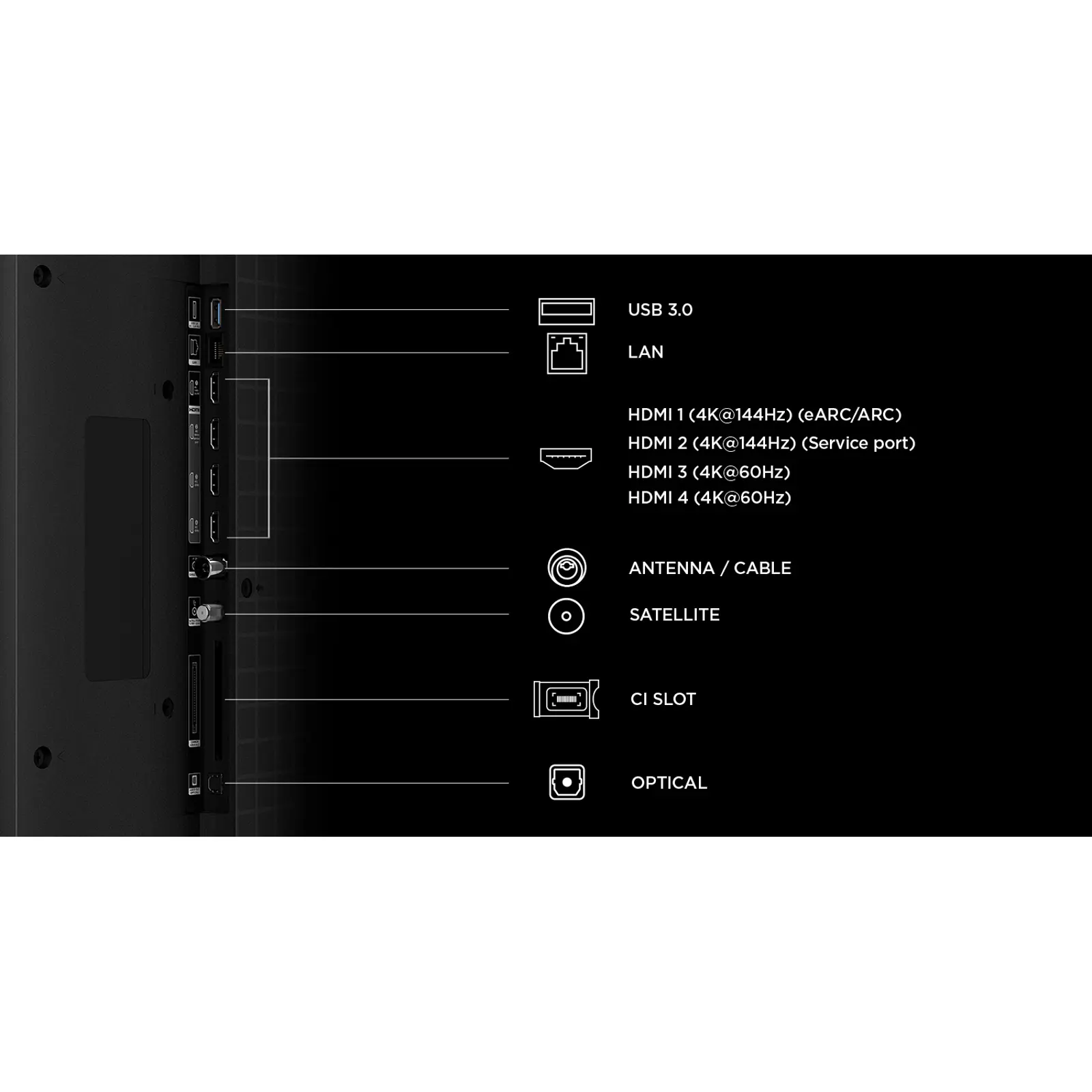 TCL RGB Mini-LED TV 65" 65RM7L Google TV - slika 6