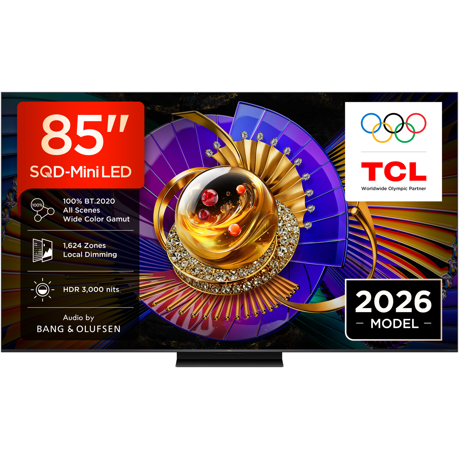 TCL SQD Mini-LED TV 85" 85C7L Google TV - slika 1