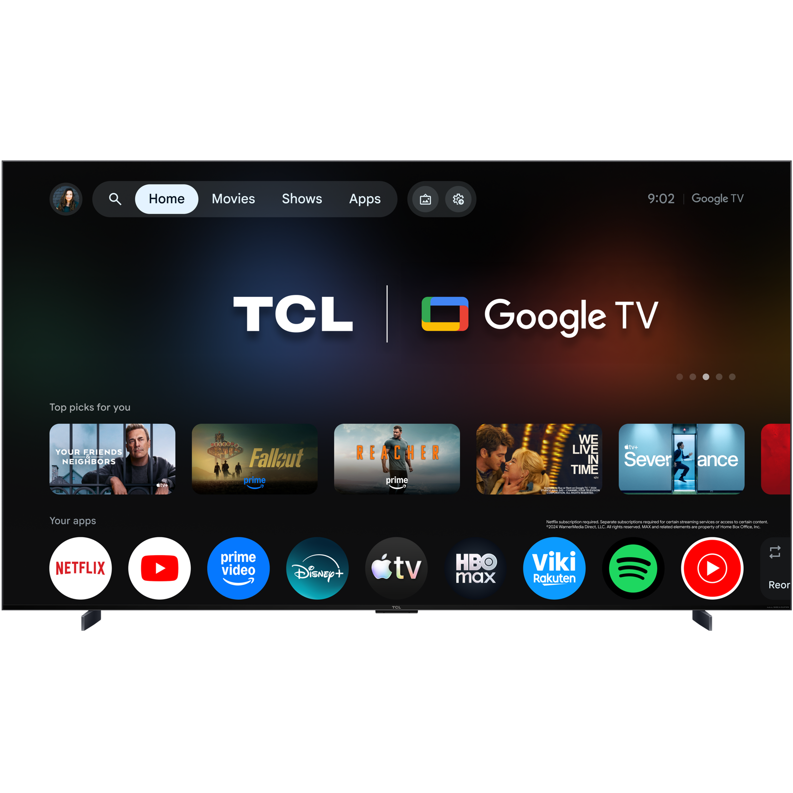 TCL SQD Mini-LED TV 98" 98C7L Google TV - slika 4