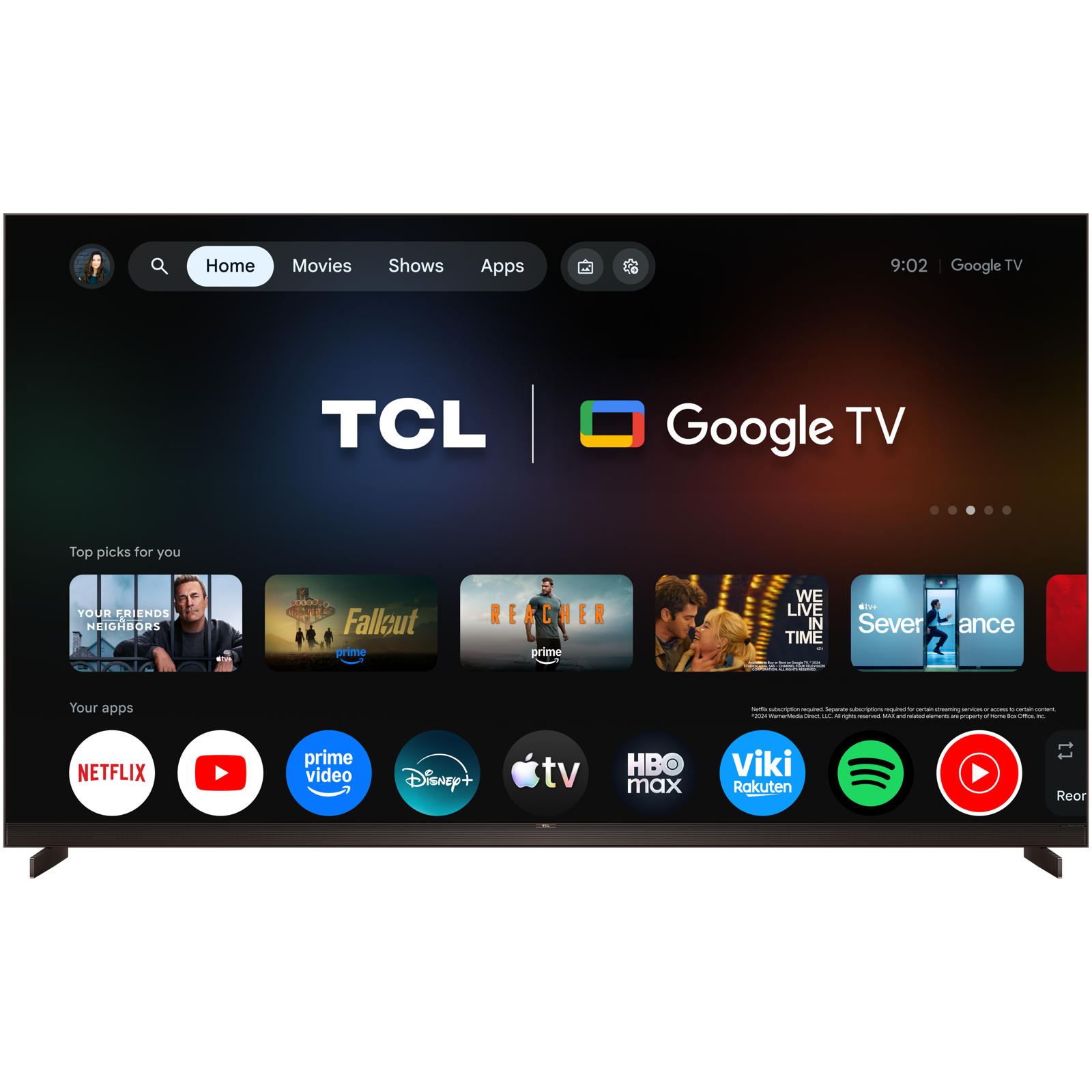 TCL SQD Mini-LED TV 98" 98X11L Google TV - slika 3