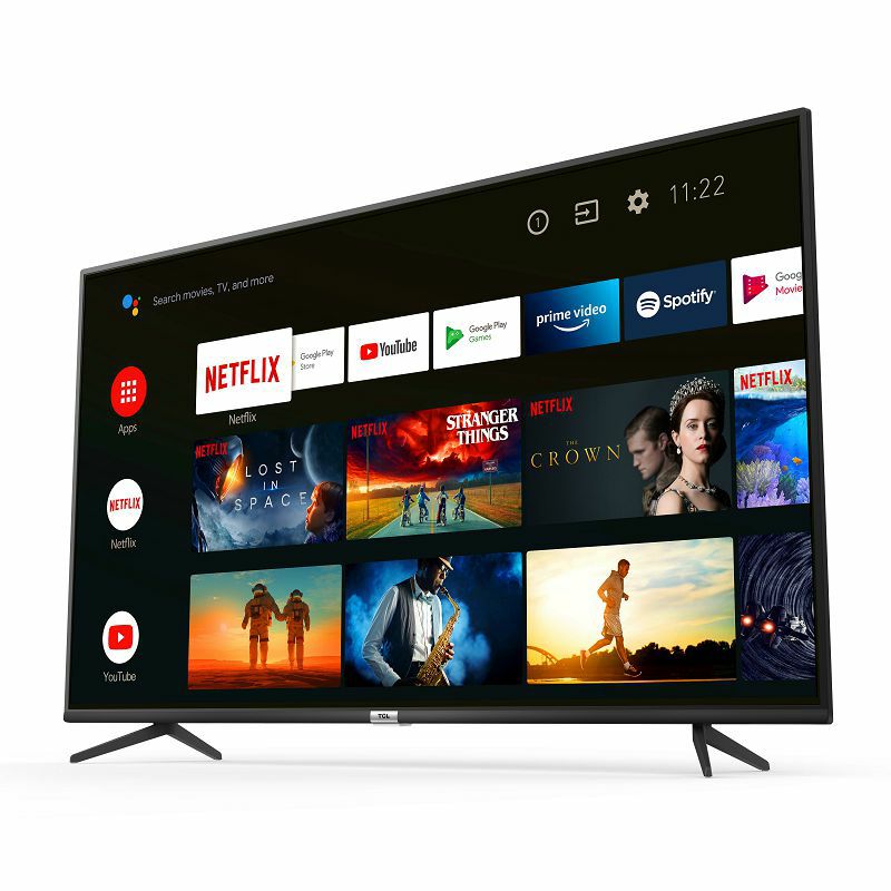 Televizor TCL 65" 65P615, 4K Ultra HD, DVB-T2/C/S2 HEVC/H.265, Android