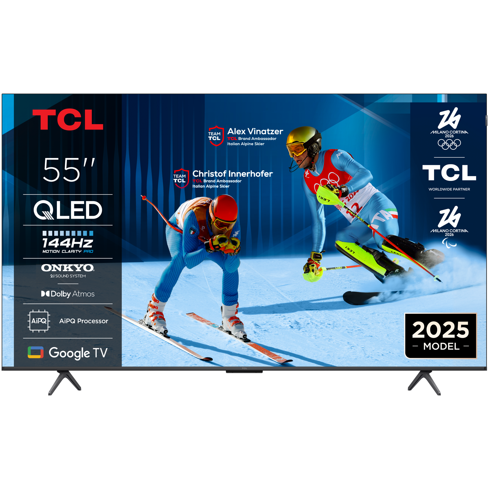Televizor TCL QLED TV 55" 55P8K Google TV - slika 1